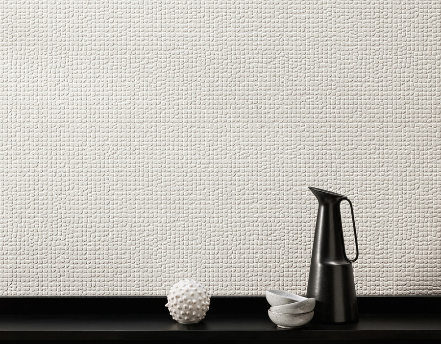 Wall patterns and reliefs with ceramic tiles by Atlas Concorde | Nouveautés