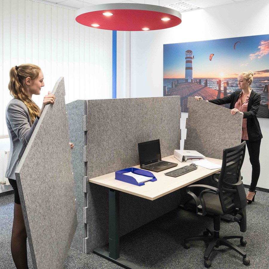 How to optimise office acoustics with silent.office.wall | News