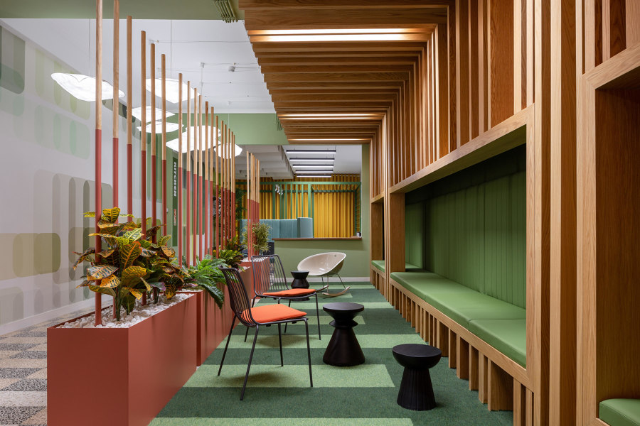 The use of colour on new office space projects | Novedades