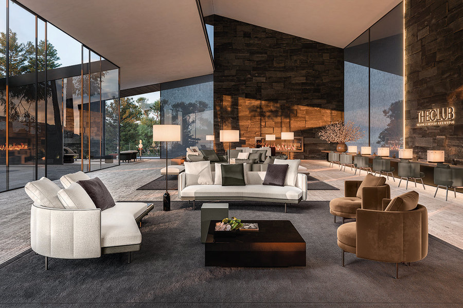 Lobby lounges according to Minotti | News