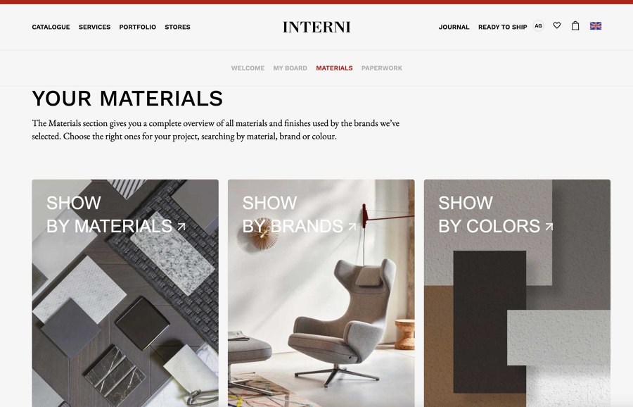 Interni: charting success online | News
