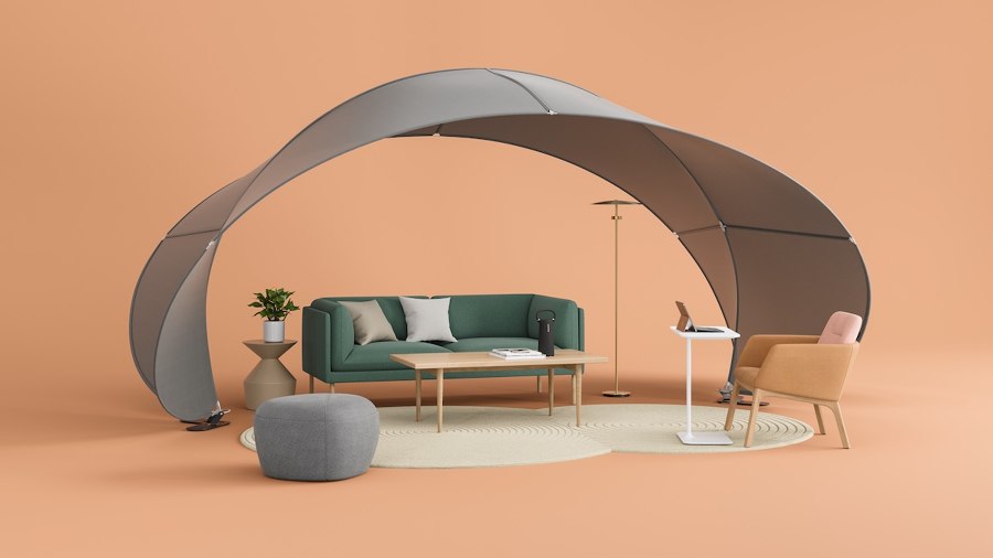 Taking the camping spirit inside with Steelcase Work Tents | News