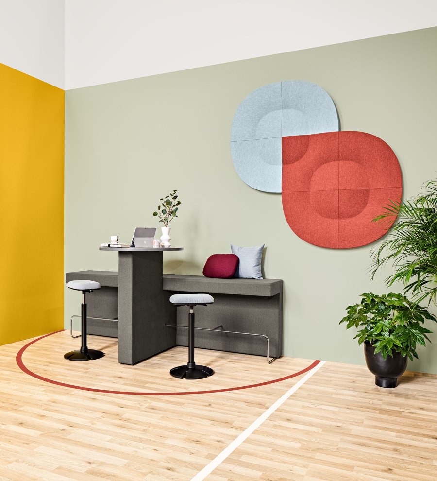 Steelcase's Truchet Acoustic Tiles cut through the noise