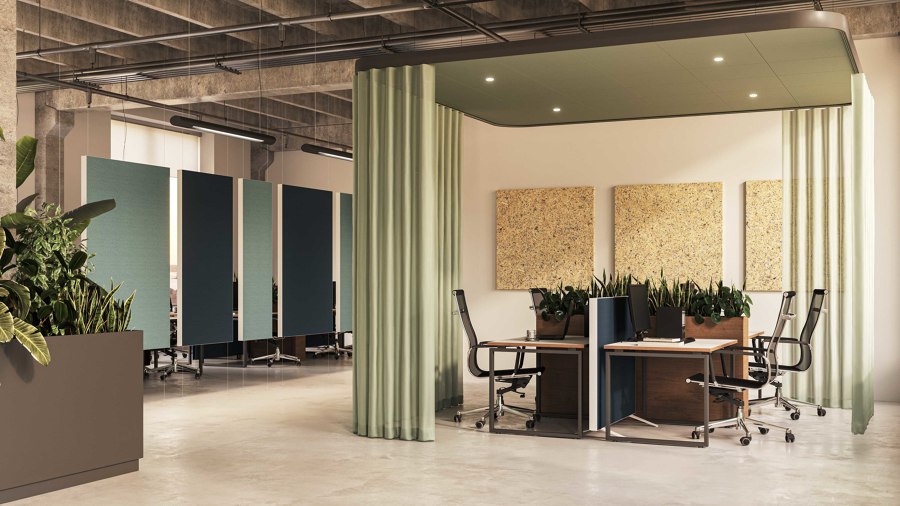 Sound absorption at the forefront of design with Rockfon | Nouveautés
