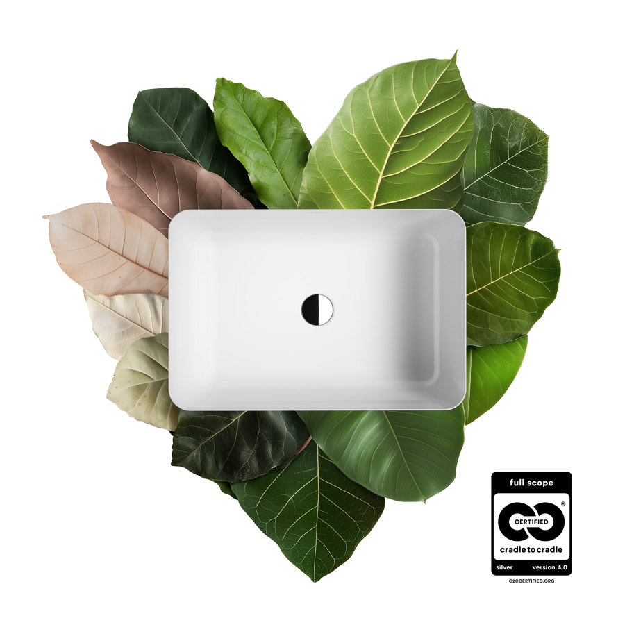 Beautifully circular bathroom solutions with Cradle to Cradle certification | News