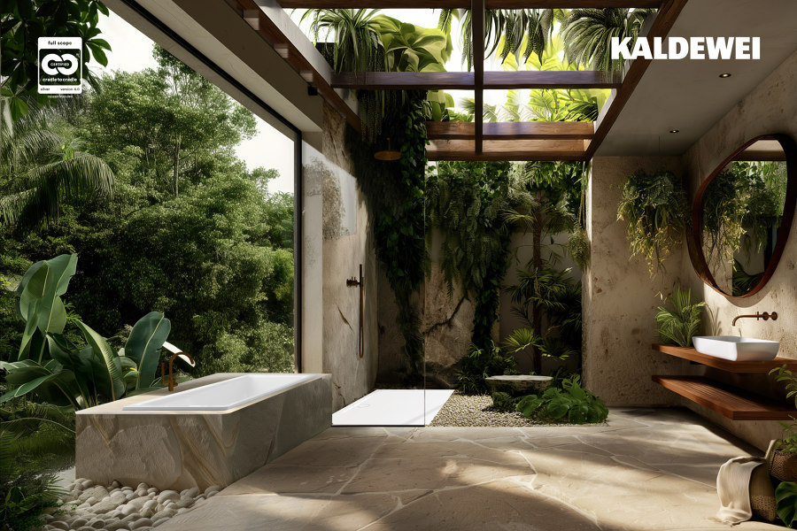 Beautifully circular bathroom solutions with Cradle to Cradle certification | News