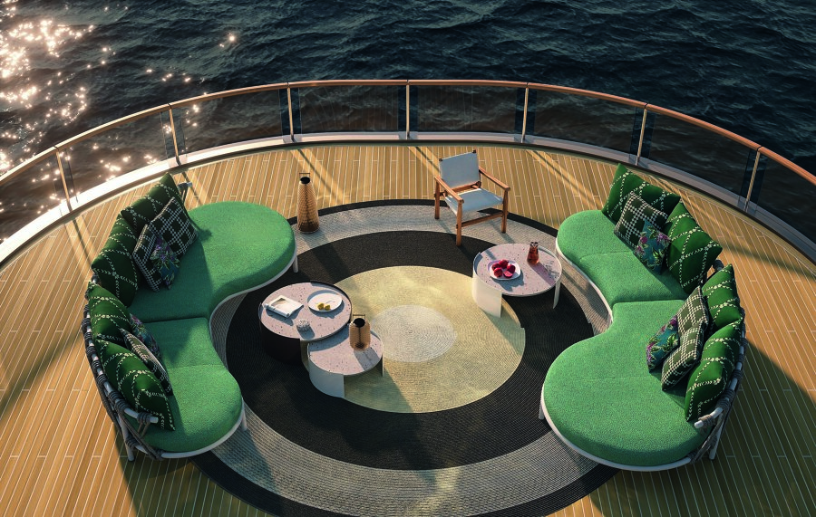 Design excellence at sea with Cassina | Nouveautés