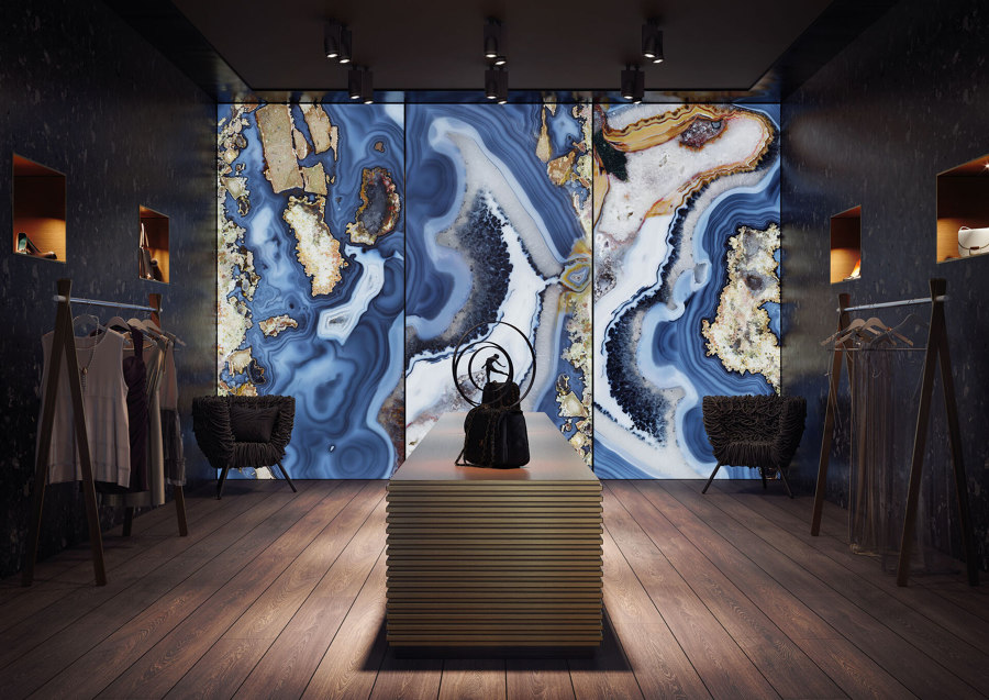 Digitally enhanced wall panels recreate Earth’s precious gems | Nouveautés