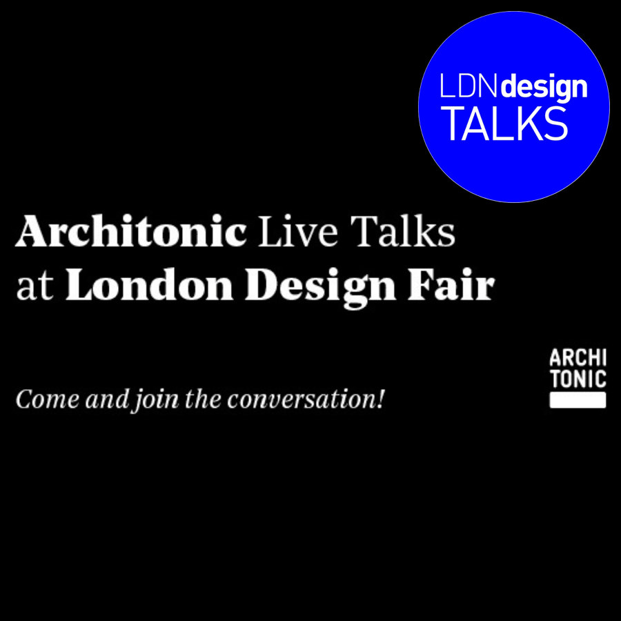 LDNdesign Talks Theatre Programme Unveiled | Arquitectura