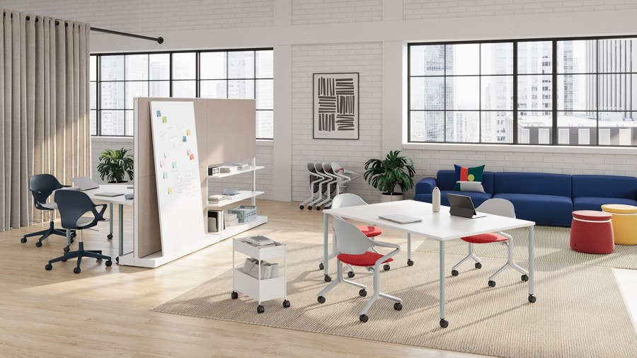 Un siège empilable pour des espaces de travail polyvalents : Fuld de Herman Miller | Nouveautés