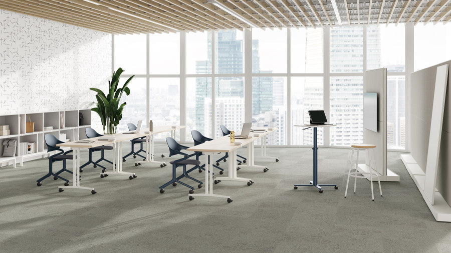 Ein stapelbarer Stuhl für das Zeitalter der hybriden Arbeit: Fuld von Herman Miller | Aktuelles