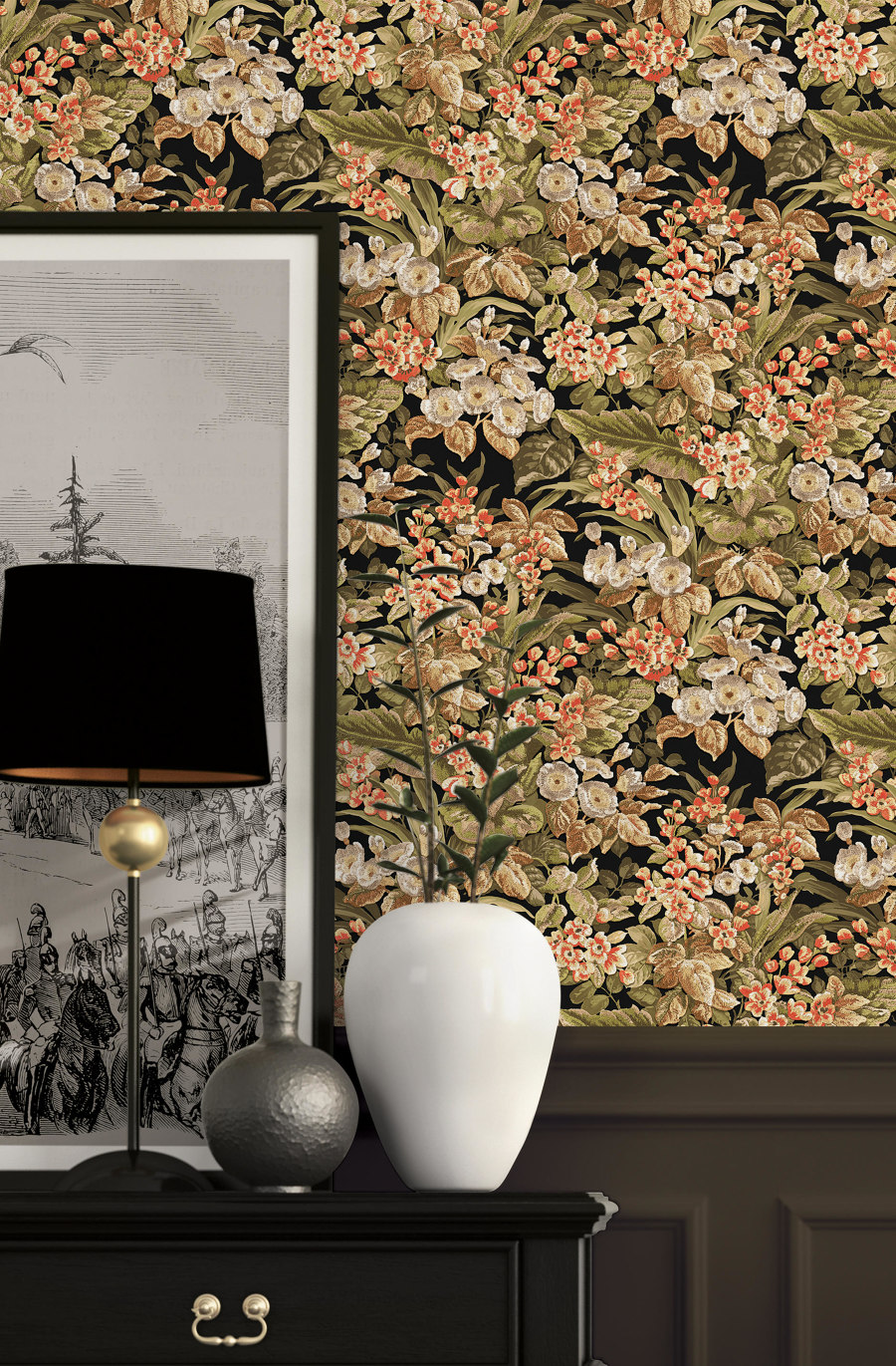 Floral wallpaper prints fresh from the market | Novità