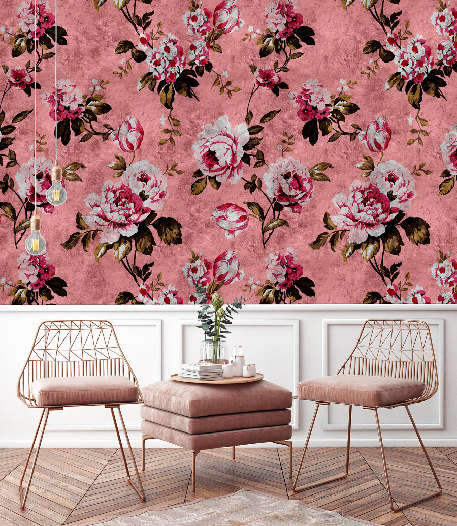 Floral wallpaper prints fresh from the market | Novità