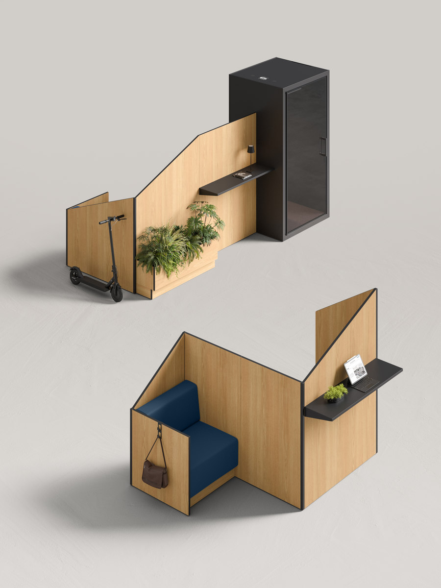 A hybrid panorama: reshaping the workplace with Fantoni’s new modular system | Novedades