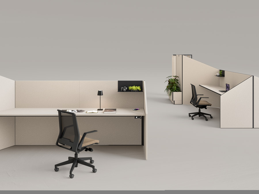 A hybrid panorama: reshaping the workplace with Fantoni’s new modular system | Novità