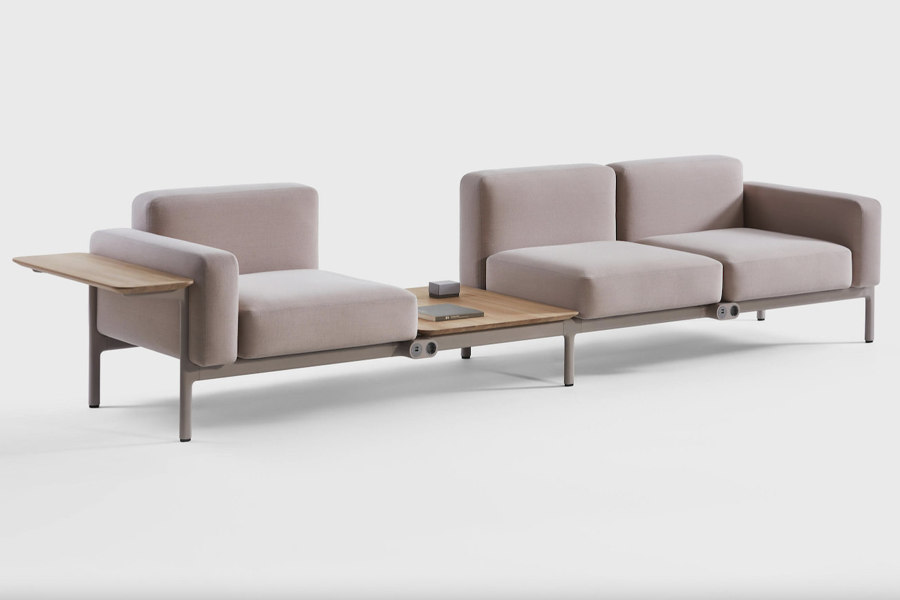 Seating collections that show inner strength with exposed frames | Novità