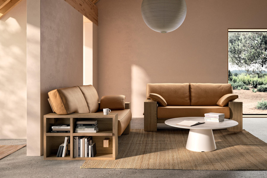 Seating collections that show inner strength with exposed frames | Nouveautés