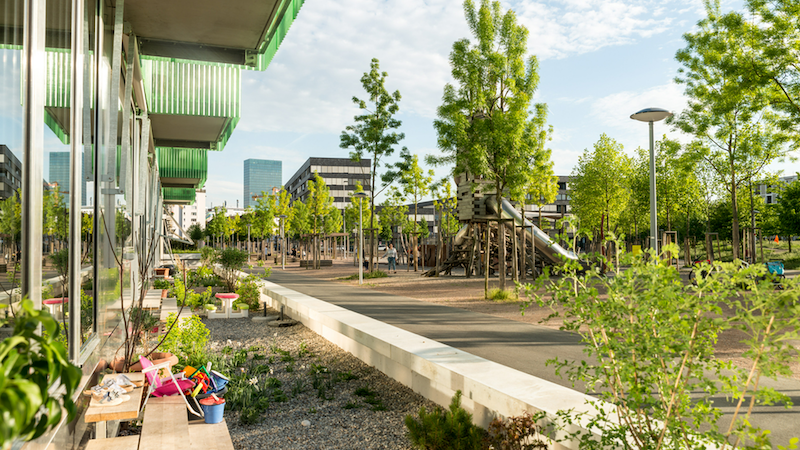 Greening, shading and watering | Arquitectura