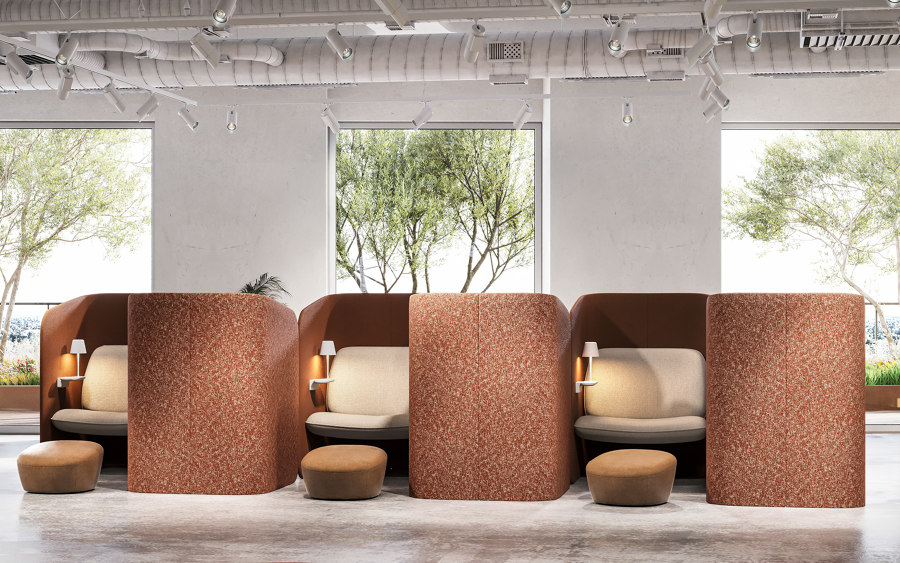 Boss Design: furnishing shared space with thoughtfully-conceived focus pods that don’t fight the architecture | Novità