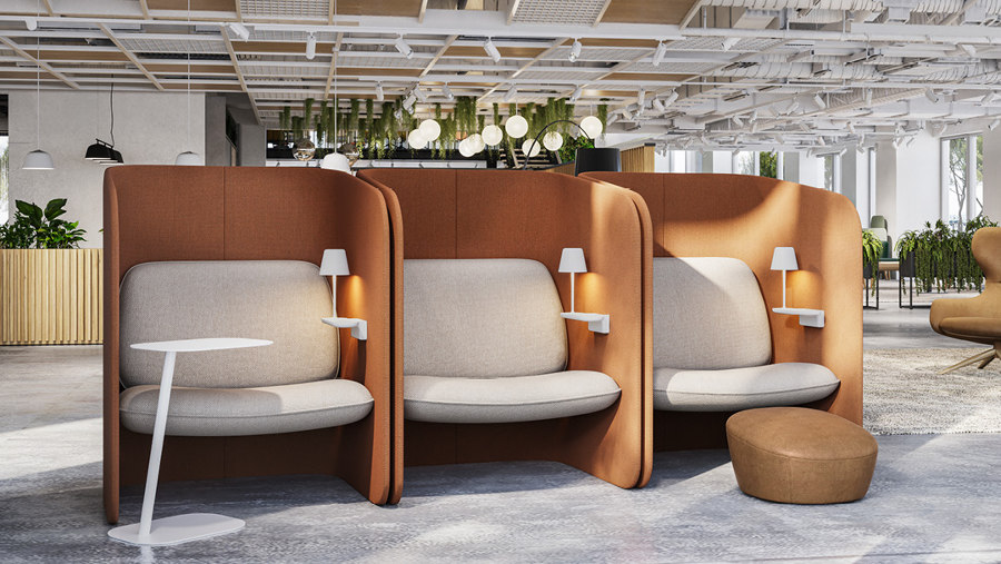Boss Design: furnishing shared space with thoughtfully-conceived focus pods that don’t fight the architecture | Novità