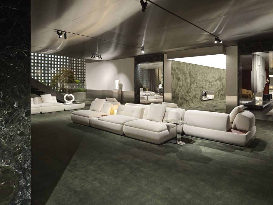 An immersive pavilion hosted Minotti’s latest collection at Salone del Mobile.Milano | Novedades