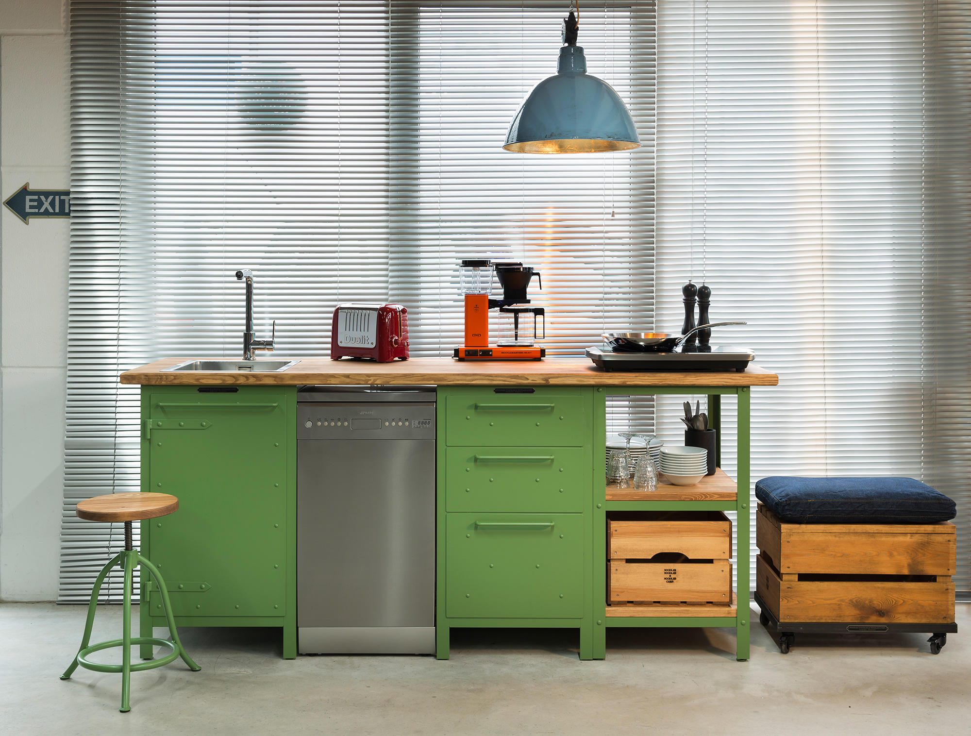 Authentic Kitchen Furniture and Industrial Design