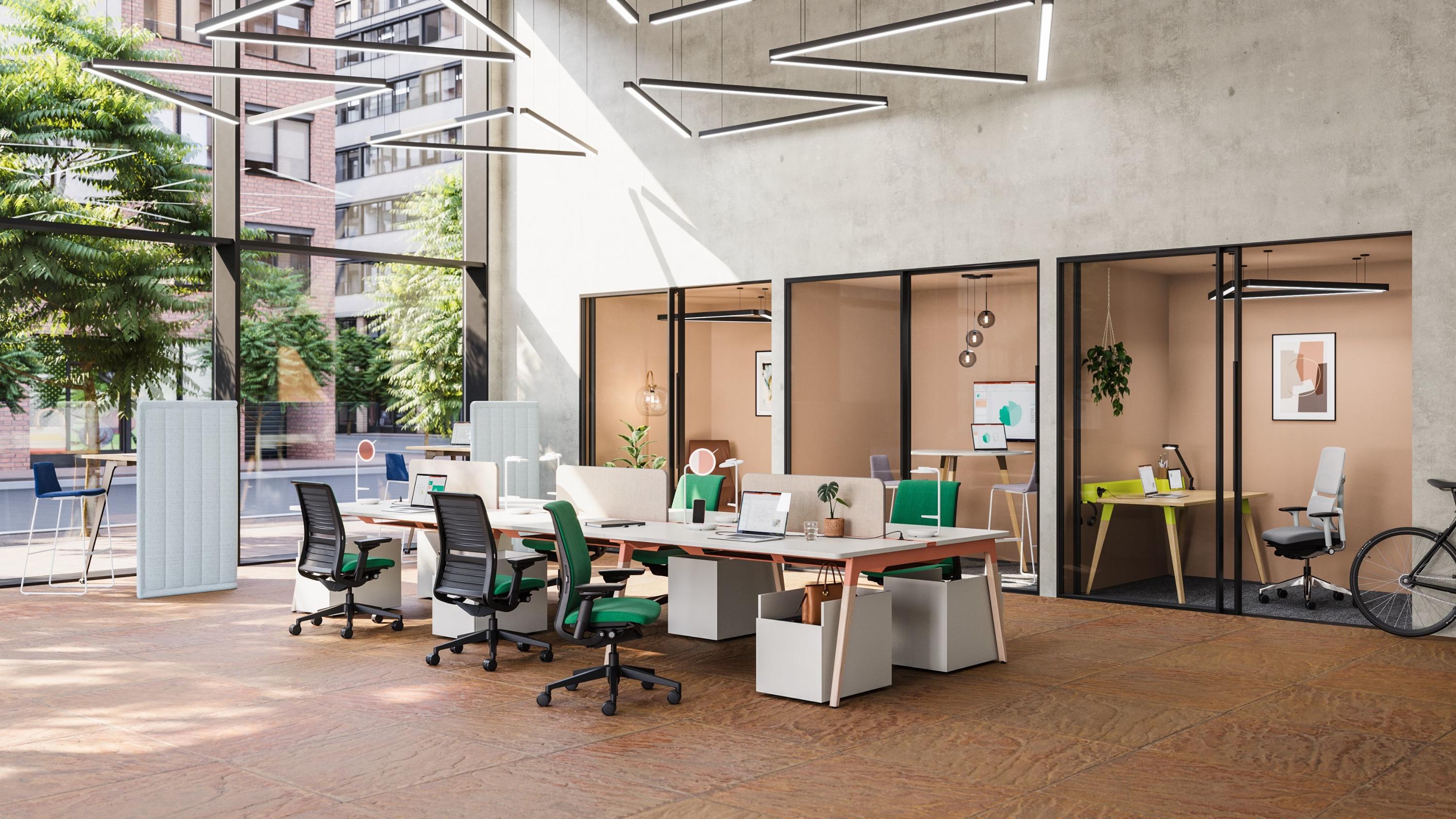 Transforming the office: the new Lares desk by Steelcase